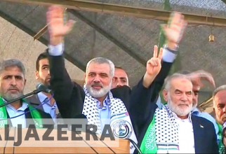 Ismail Haniyeh, liderul Hamas, sursă foto: Captură YouTube Canal Al Jazeera English 