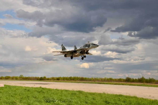 MiG-29 al Forțelor Aeriene Ucrainene