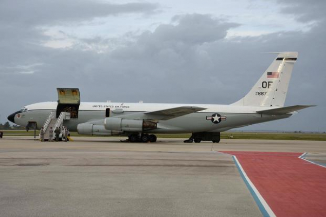 WC-135, sursă foto: US Air Force
