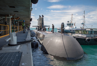 Submarinul HMAS Collins. Sursă foto: Forțele Navale Regale Australiene