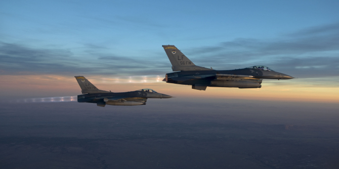 F-16, SUA. Sursă foto: US Air Force