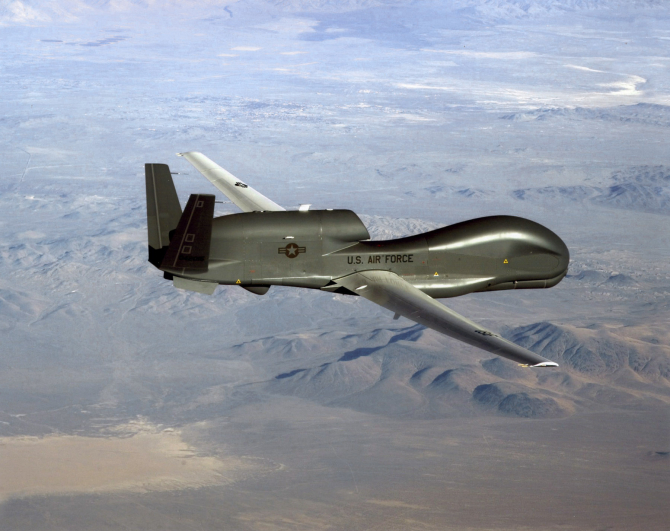 Dronă RQ-4 Global Hawk, sursă foto: US Air Force