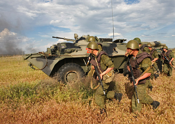 Rezerviști militari ruși, sursă foto: Ministerul Apărării de la Moscova