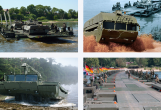 Sistem amfibiu de poduri și feriboturi M3, sursă foto: General Dynamics