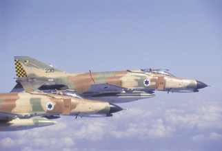 McDonnell Douglas F-4 Phantom, Israel. Sursă foto: Forțele Aeriene Israeliene