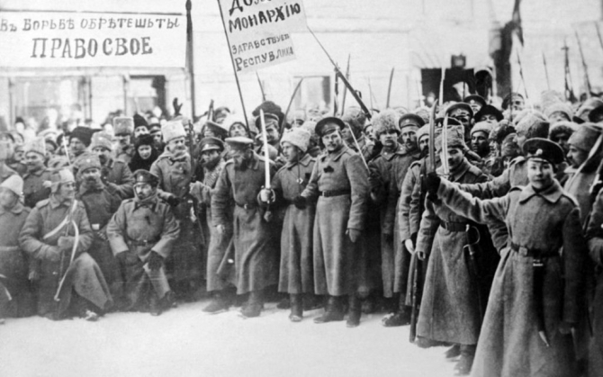 Armata roșie după Revoluția din Octombrie 1917, sursă foto: EuropeCentenary.eu