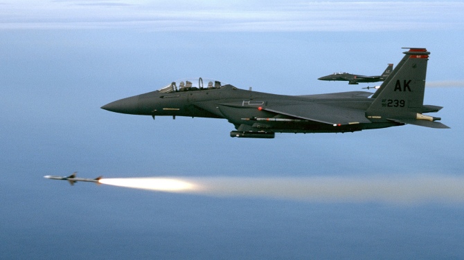 SUA, F-15E Strike Eagle, sursă foto: U.S. Air Force