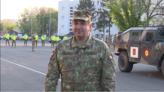 Generalul-maior Iulian Berdilă, şef al Statului Major al Forţelor Terestre, sursă foto: MApN