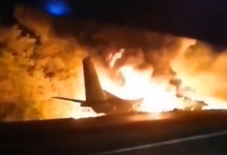 An-26 prăbușit la Kiev, Ucraina. Sursă foto: Airlive.net