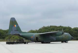 C-130 Hercules al Forțelor Aeriene Române. Sursă foto: Ministerul Apărării din România (MApN)