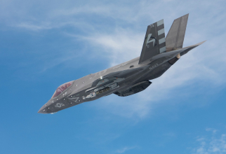 Un F-35C al SUA în timpul unui zbor care a avut loc pe 15 iunie 2017, sursă foto: Lockheed Martin