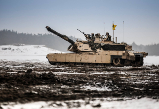 M1 Abrams în Polonia, sursă foto: NATO