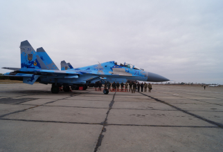 Su-27 ucrainean, sursă foto: Ministerul Apărării de la Kiev