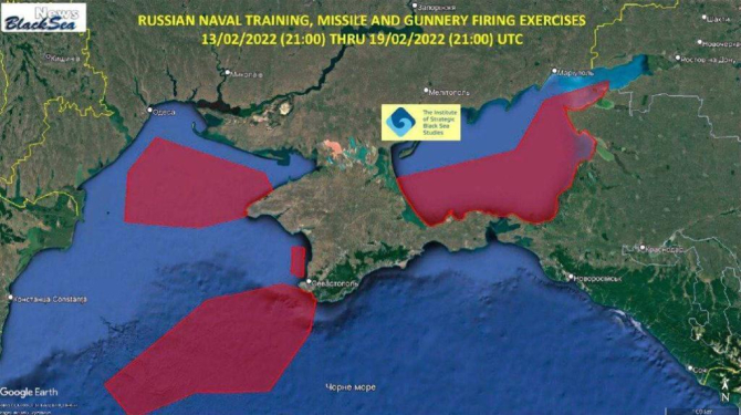slap Brave Majestic Rusia închide zone mari din Marea Neagră și Marea Azov pentru exerciții.  Ucraina acuză blocarea circulației navelor comerciale | DefenseRomania.ro