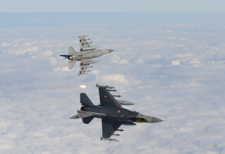 Avioane F-16 ale Forțelor Aeriene Turce. Sursă foto: NATO Allied Air Command