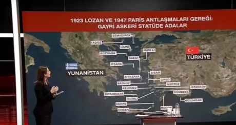 Επικίνδυνη ενέργεια: Τούρκοι δημοσιογράφοι παρουσιάζουν χάρτη των ελληνικών νησιών στα οποία η Τουρκία πρέπει να εισβάλει και να προσαρτήσει