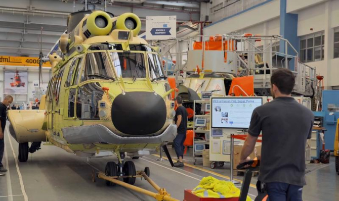 Fabrică Airbus Helicopters, sursă foto: Airbus