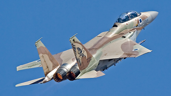 F-15, Israel. Sursă foto: IDF