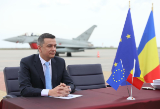 Ministrul Transporturilor şi Infrastructurii, Sorin Grindeanu, în timpul vizitei la Aeroportul Mihail Kogălniceanu. Sursă foto: Sorin Grindeanu @OfficialFacebook