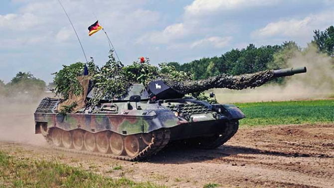 Tanc german Leopard 1A5, produs de gigantul Rheinmetall