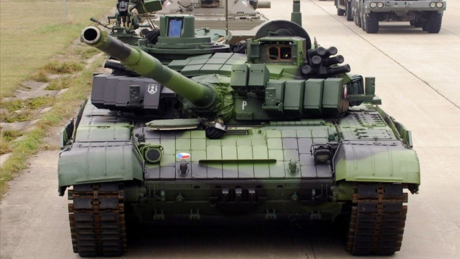 T-72 al Cehiei, sursă foto: Captură YouTube Military Coverage