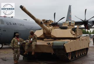 M1A2 Abrams, prezentat de SUA la BSDA 2022. Foto: Crișan Andreescu, DefenseRomania