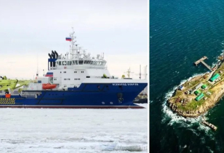 Rusia a pierdut o altă navă în Marea Neagră. Sursa foto: News.Obozrevatel.
