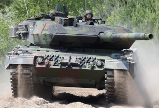 Tanc german Leopard 2A7+.Sursa Foto: Krauss-Maffei Wegmann (KMW).