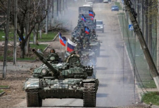 Trupe ruse și ale republicii autoproclamate, în Donbasul ocupat