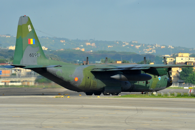 C-130 Hercules, România. Sursă foto: MApN