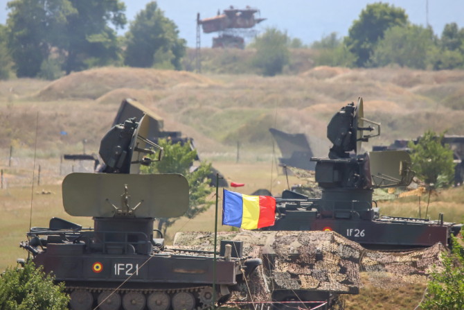 Sisteme antiaeriene de tip Kub din serviciul Armatei române. Sursă foto: MapN