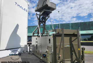 Radar Ground Master (GM) 200, prezentat de Thales la Eurosatroy 2022. Sursă foto: DefenseRomania