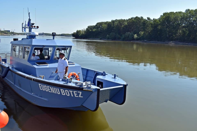 Șalupa rapidă de intervenție „Eugeniu Botez”, sursă foto: Forțele Navale Române
