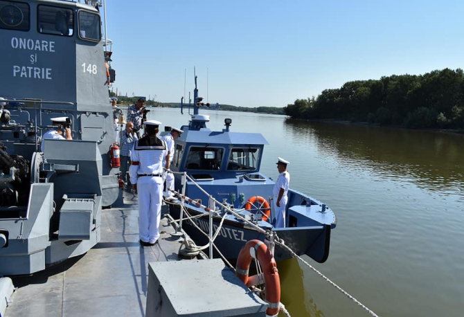 Șalupa rapidă de intervenție „Eugeniu Botez”, sursă foto: Forțele Navale Române