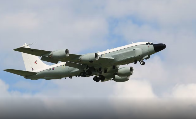 RC-135 britanic. Sursă foto: Royal Air Force