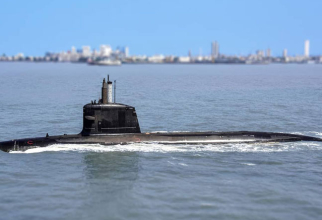 Imagine reprezentând un submarin din clasa franceză Scorpene, al Forțelor Navale Indiene. Foto: TheWeek.in