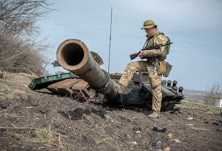 Tehnică rusă pierdută de invadator în Ucraina. Foto: Forțele armate ale Ucrainei