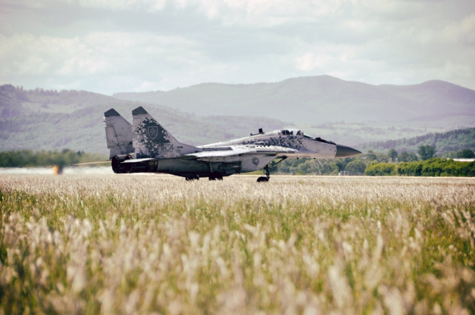 MiG-29 slovac. Foto: Ministerul Apărării din Bratislava