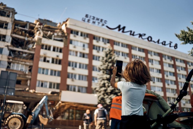 Orori comise în Ucraina asupra populației civile de ocupantul rus. Foto: Administrația Prezidențială de la Kiev