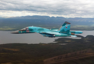 Su-34 rusesc, foto: Ministerul Apărării din Rusia