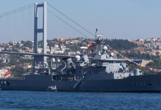 Fregata turcă TCG Kemal Reis, foto: Forțele Navale Turce