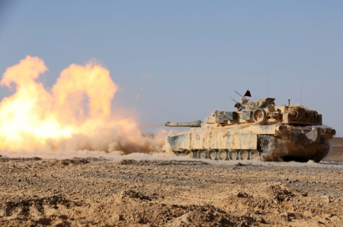 Tanc Abrams american, în timpul unor exerciții. Photo: U.S. Army via Defense Brief