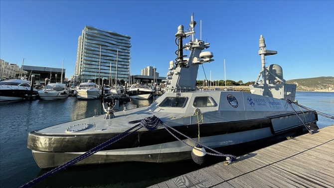 Drona maritimă MARLIN aflată în dotarea Forțelor Navale ale Turciei