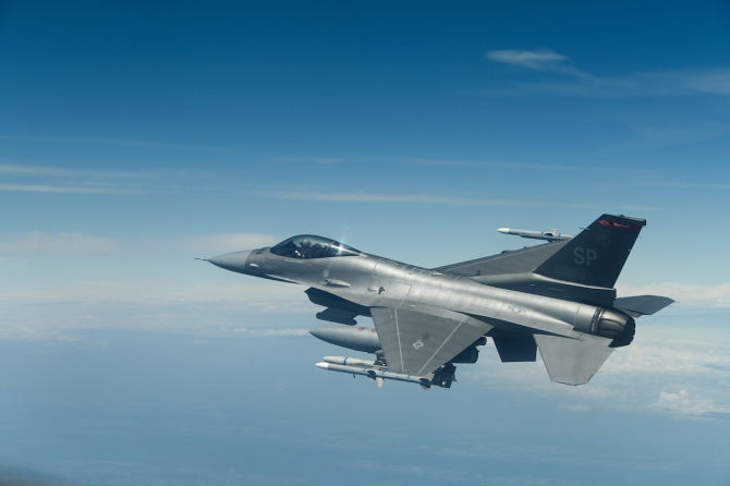 F-16 american, Escadrila 480 Luptă „Warhawks”. Sursă foto: U.S. Air Force