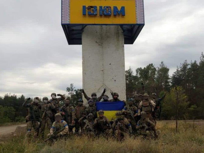 Forțele de apărare ale Ucrainei au recucerit orașul cheie Izium. Foto: Guy Verhofstadt @Facebook
