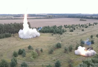 Lansări de rachete Iskander de către Federația Rusă, foto: Captură video Ministerul Apărării din Rusia