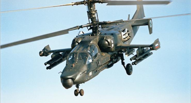 Elicopter rusesc Ka-52 Aligator