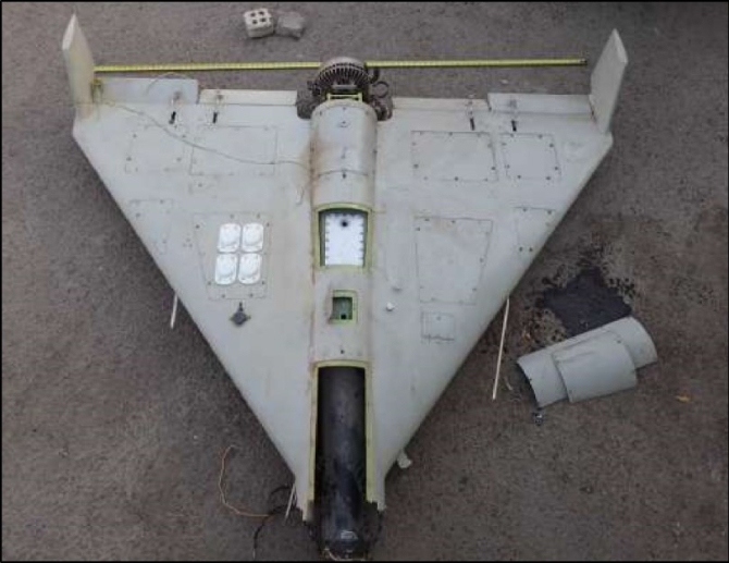 Shahed-131, dronă kamikaze iraniană
