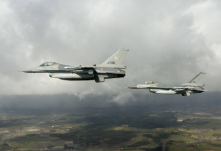 Avioane de tip F-16 Fighting Falcon olandeze. Foto: Ministerul Apărării al Regatului Țărilor de Jos