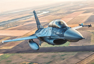 F-16 Fighting Falcon al României. Foto: Forțele Aeriene Române